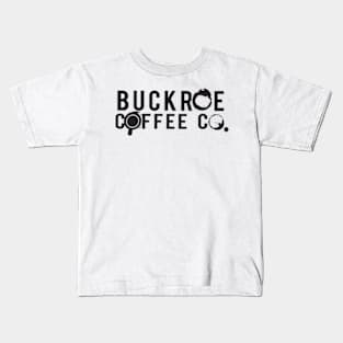 Buckroe Coffee Co. Logo Kids T-Shirt